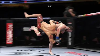 UFC Doo Ho Choi vs. Gunnar Nelson Top-style press-type grappler battle!