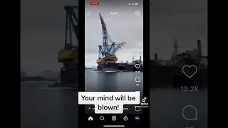 Crazy accident #cranes #trendingnow #construction #buildingamerica #piledriving #construction