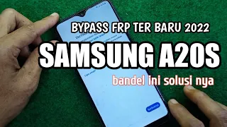 Bandel Ini solusi nya !!! Cara Bypass frp samsung a20s " A207F" Ter Baru 2022