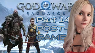 God of War Ragnarök - First Playthrough - Part 14 Post Game | @suada_ on #twitch