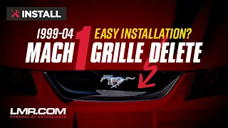 SVE Mach 1 Mustang Grille Delete Kit (1999-04) | Install & Review