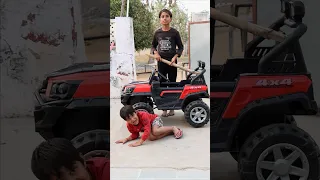 Sister brother or New car 🚘 ki Ladai papa papa #shorts #sister #papa #car #viral