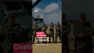 Captan desplome de helicóptero militar en Colombia - N+