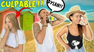 DYLAN SE PIERDE EN LA PLAYA 😭 INDY PASA MUCHO MIEDO | Familia Amiguindy