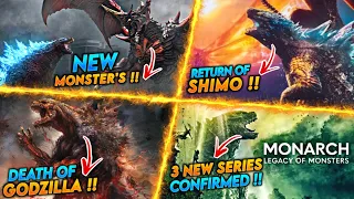 FUTURE of Monsterverse Explained / New MOVIES, MONSTERS & SERIES CONFIRMED !!