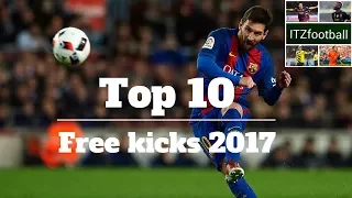 Top 20 ● Free Kicks ● 2017 ● HD