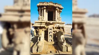 The ruins of Hampi Karnataka,Indian
