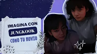 Imagina con Jungkook como tú novio | Cuanta en live de tu reacción de su ida al SM | Parte 1/2