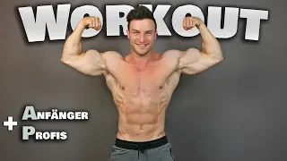 Bizeps + Trizeps Workout ohne Hanteln für Zuhause | In 10 Minuten zu Monsterarmen!