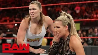 Returning Ronda Rousey brawls with Alicia Fox and Alexa Bliss: Raw, July 30, 2018