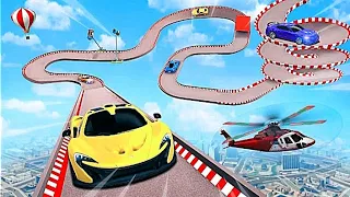 Continuation next Epic challenge jump Ramp Mount Chiliad Spiderman BMW Cars Audi Monster Truck GTA