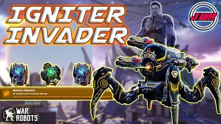 [WR] Ultimate invader with Igniters are really good! war robots Update 10.0 gameplay #warrobots