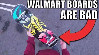 This Is why You shouldn't buy Walmart Boards.