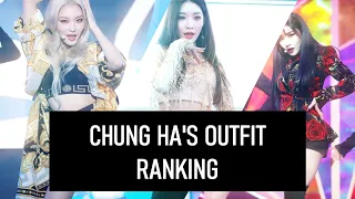 chung ha outfit ranking per era