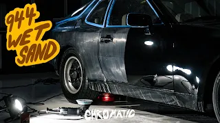 Wet Sanding An Entire 1984 Porsche 944 And Polishing It To Perfection!