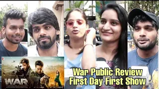 War Movie Public Review |  First Day First Show Review | Hrithik Roshan, Tiger Shroff