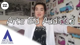 Auditioning for Drama School: My Arts Ed Audition 2018