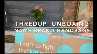 ThredUp Name Brand Handbag Unboxing