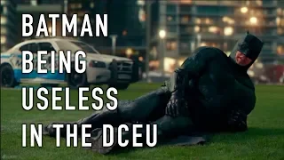 batman being useless in the DCEU