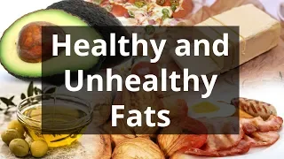 Healthy and Unhealthy Fats (Trans, Saturated, Polyunsaturated, Monounsaturated)