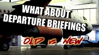 AIRBUS: DEPARTURE BRIEFING, OLD vs NEW- 4K