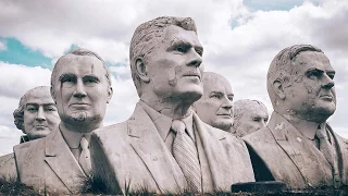 Giant Abandoned Presidents' Heads in Virginia