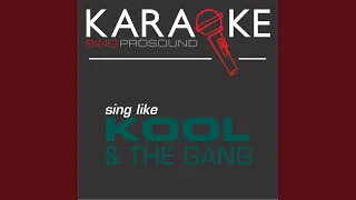 Fresh (In the Style of Kool & The Gang) (Karaoke Instrumental Version)