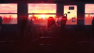 LoFi Hip Hop | Train Ride With Sunset Ambience | Beats to Relax and Study
