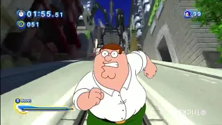 Peter Griffin in City Escape