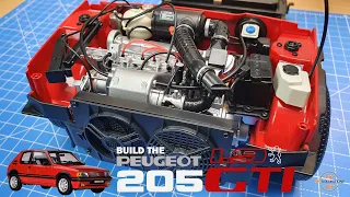 Build the Peugeot 205 1.9 GTI - Parts 25,26,27 and 28 - Fitting the Firewall and Pipes