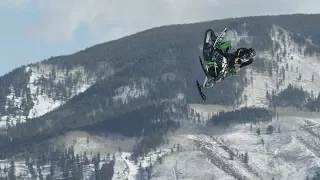 ЭПИК ✪ Сумасшедшие трюки на снегоходах ✪ Amazing snowmobile stunts