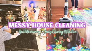 CLEAN MY MESSY HOUSE WITH ME  CLEANING MOTIVATION  REAL LIFE CLEANING 2024