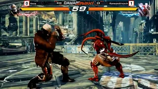 Damagermany   KNEE JIN BRYAN vs KANEANDTRENCH Yoshimitsu   top 48   Tekken G