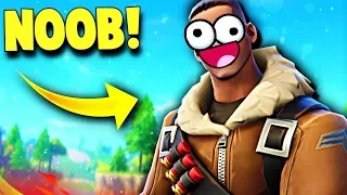 Being a NOOB On Fortnite....😂 (Fortnite Battle Royale Funny Moments)