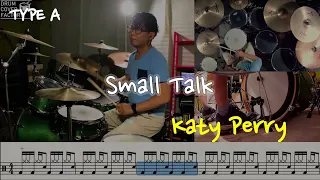 Small Talk(동영상 악보)(TYPE A) - Katy Perry - 유한선-드럼악보,드럼커버,Drum cover,drumsheetmusic,drumscore