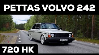 VOLVO 242 T5 1975 - UPPGRADERAD TILL 720 HK