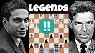 Legendary Game Between Mikhail Tal And Rashid Nezhmetdinov 🔥