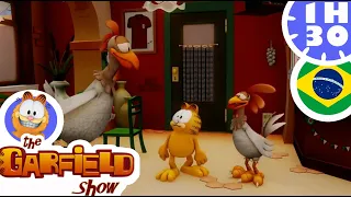 🐓 Galinhas grandes como homens! 🙀 - O Show do Garfield