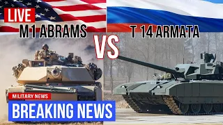 US M1 M1A2 Abrams vs Russian T 14 Armata Main Battle Tank Military Comparison Which is Terrifying