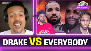 Reacting To The Drake & J Cole vs Rick Ross & Kendrick Lamar Rap Beefs | ALL THE SMOKE Unplugged