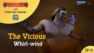 Little Krishna Episode 12: The Vicious Whirl-wind | ISL | ISH News