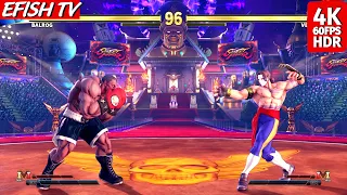 Balrog vs Vega (Hardest AI) - Street Fighter V | PS5 4K 60FPS