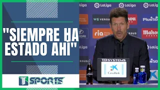 ¡Diego Simeone SE RINDE ante el uruguayo! "¿Quién MEJOR que Luis Suárez para RESOLVER un partido?"