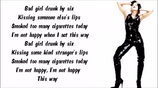 Madonna - Bad Girl Karaoke / Instrumental with lyrics on screen