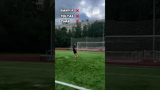 🙈 CROSSBAR CHALLENGE! #футбол #shorts #медиафутбол