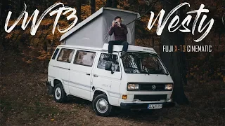 VW T3 Westy Camper | Fuji X-T3 Cinematic Footage 4K 60FPS