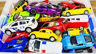 Box Full of Cars - Diecast Cars Model Collection Welly Cars, Maisto, Bburago, Siku Cars and More