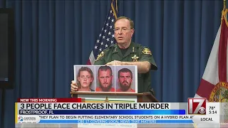 3 charged in brutal killing of 3 friends on Florida fishing trip