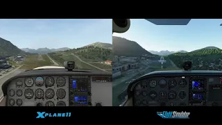 Xplane 11 Vs. MFS2020  [Landing Comparison]