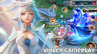 Violet Dragon Lane Pro Gameplay | S Tier Champ Carry | Arena of Valor Liên Quân mobile CoT